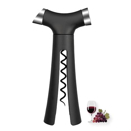 Multi-Function 4 in 1 Cork Screw Wine Bottle Opener set, FAMCHINAS Premium Wine Accessories with corkscrew, Bottle Stopper, Foil Cutter, Aerator Pourer, Thoughtful Gifts for Home, Bar & Kitchen Use - Image 1