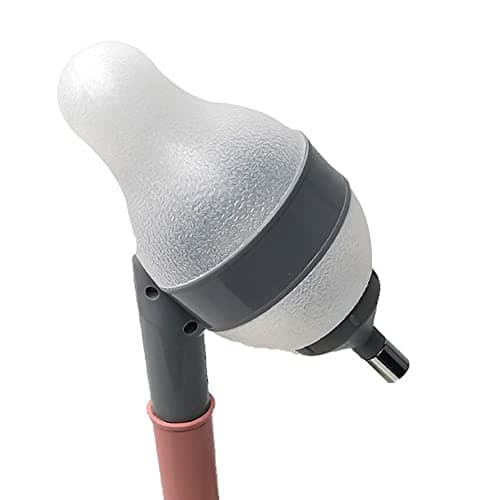 NACOCO Pet Standing Water Dispenser Cat Dog Standing Bowl with Detachable Pole Automatically Feeding Water Height Adjustable(Grey-Pink) - Thumbnail 3