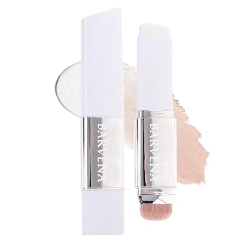 BARVENA Color Changing Foundation Stick with Brush, 2-in-1 Waterproof Long Lasting, Medium to Full Coverage Dewy Finish Makeup, For Mature Skin & All Skin Tones, Nourishing Travel Size Ivory White - Image 1
