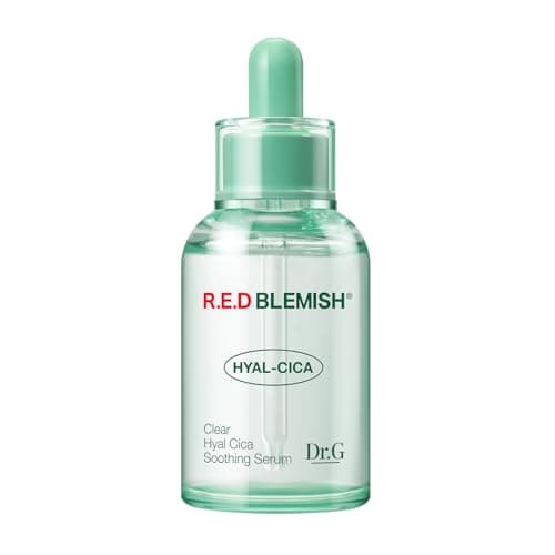 Dr. G R.E.D. Blemish Clear Hyal-Cica Soothing Serum - Korean Skincare - Long-Lasting, Hydrating Serum for All Skin Types - Cools Skin Temperature - Hyaluronic Acid & Centella Asiatica - 1.69 fl oz - Image 1