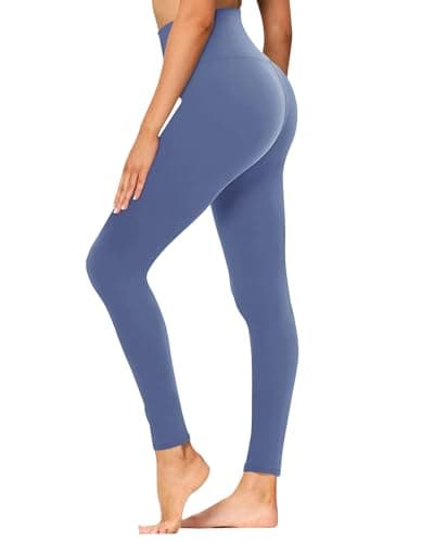 GAYHAY High Waisted Leggings for Women - Soft Opaque Slim Tummy Control Printed Pants for Running Cycling Yoga - Image 1