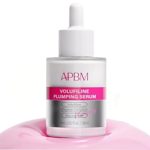 APBM Volufiline Plumping Serum for Face | 5% Volufiline + 3% Niacinamide + 1% Multi-Peptide | Visible Volume for Under-Eye & Smile Lines | For Fuller, Radiant-Looking Skin, Boost Collagen | 1.01 fl oz