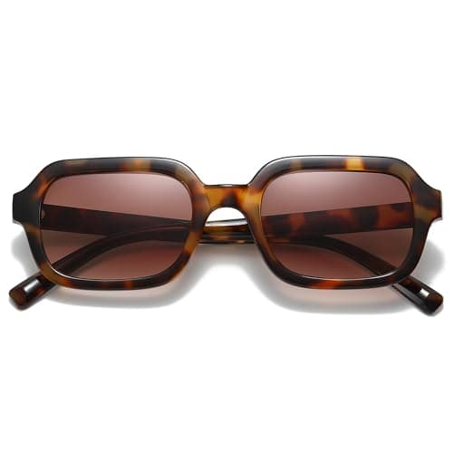 SODQW Trendy Square Sunglasses for Women 2025, 90s Vintage Designer Ladies Shades Fashion Sun Glasses - Image 1