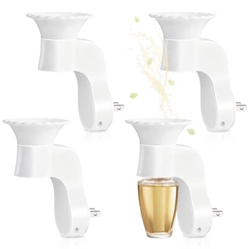 SCENTORINI Wall Fragrance Plug in, 4 Pack Rotatable WallFlower Plug in Compatible with Bath and Body Works WallFlower Fragrance Refills, ETL Certified, Fragrance Diffuser Plug for Home, Room, Office - Image 1
