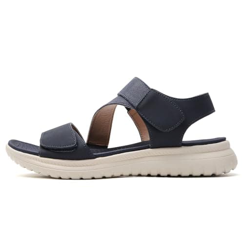 Tilocow Women Sandals Orthotic Comfortable Walking Sandals Summer Lightweight Athletic Outdoor Ankle Strap Shoes - Thumbnail 5