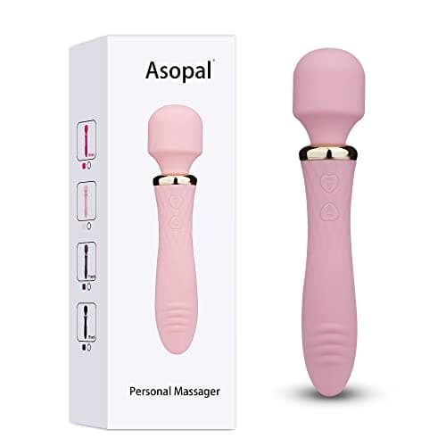 Asopal Handheld Back Massager, Electric Full Body Massager, (Pink) - Image 1