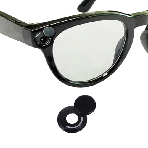 LED light cover blocker for Ray Ban Meta gen2 &1 smart glasses accessories, Wayfarer,Skyler,Headliner,Oakley Meta HSTN camera cover, rotating cover without frequent removal(1 PCS) - Image 1