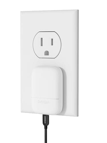 Omnibar Slim Flat USB C Wall Charger, 30W USB C Charger PD3.0 PPS Fast Charging Block, Foldable iPhone Charger Fast Charging for iPhone 17/16/15/14/13, Samsung S25/S24, Steam Deck, AirPods, White - Image 1