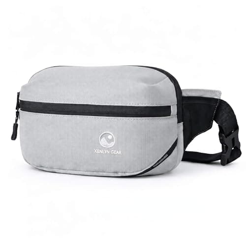 XENLYN Waist Pack for Men & Women, Premium Water-Resistant Textured Fabric Fanny Pack, Lightweight Crossbody Belt Bag with Hidden Pocket, Stylish Everyday Travel Hiking Running - Image 1