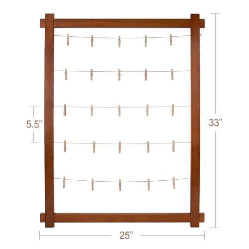 2026 Graduation Decorations - Wooden Picture Frame Decor with Clips - Class of 2026 Grad Centerpieces Table Wall Decoration Party Supplies for Kindergarten Preschool High School College - Thumbnail 2
