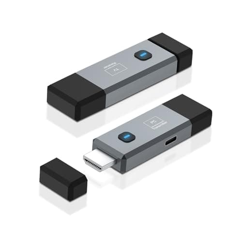 LNN Wireless HDMI Transmitter and Receiver 1080P 60Hz, Dual Band 2.4G+5G Signal, 165ft Range, Plug & Play HDMI Extender Kit for TV, Projector, Laptop, Camera, Conference & Home Theater - Image 1