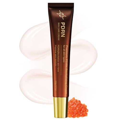 HZENPPOR PDRN Serum Cream, 99% Pure Salmon DNA PDRN Advanced Face Moisturizer Cream with Collagen Hyaluronic Acid Niacinamide for Glass Glow Skin Hydration Uneven Skin Tone，20g, Unscented - Image 1