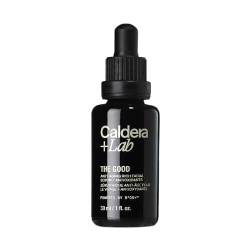 Caldera + Lab The Good | Men's Organic Moisturizing Face Serum for Dry, Sensitive, & Normal Skin – Vegan, Natural & Antioxidant Packed Skincare Facial Oil - Image 1