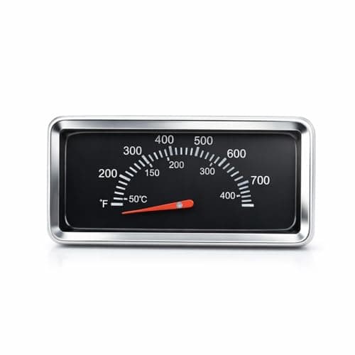 BLUES GRILL PARTS 3.6" Temperature Gauge - Replacement for Nexgrill 720-0882A/720-0830A/720-0896/720-0864R & Kenmore 148.23683310/119.16144210/146.23673310 Grill Thermometer