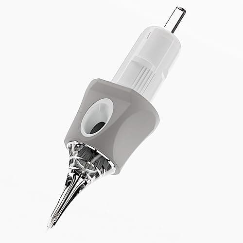 Dragonhawk Glide Extra Smooth Tattoo Needles Cartridges, 50 Count, Designed for a Close, Smooth Hit Bugpin Round Liner 1007RL - Image 1