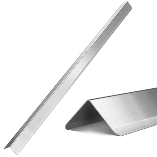 Zipcase Stainless Steel Wall Corner Guard 2 x 2 x 48 inch, Pack of 10 Metal Wall Corner Protector with 90-Degree Angle for Wall Protection and Decoration. - Image 1