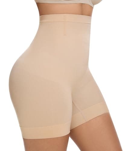 FRESBEIT Womens Shapewear Tummy Control, Girdles for Women Body Shaper High Waist Shapewear Shorts Under Dress M - Image 1