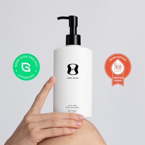 oneskin BODY OS-01 Peptide Topical Supplement & Skin Longevity Age Reversal Moisturizer | Safe for Sensitive Skin, Fragrance-Free, 250 mL / 8.45 oz - Thumbnail 6