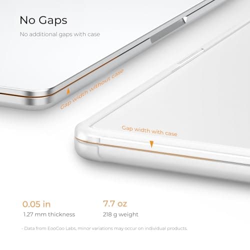 EooCoo for MacBook Air 13 Inch Case, M5/M4/M3/M2 2026-2022 A3240 A3113 A2681, Snug Fit Case with Reinforced Anti-Crack Edges and Corners, True-to-Device Matte Texture, Work, Travel and Daily Carry - Thumbnail 4