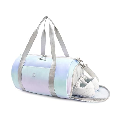 STELLE Dance Bag for Girls Ballet Bag Gifts for Girls Waterproof Sports Gymnastics Bag with Shoe Compartment Cheer Duffle Bag(LM1,F) - Image 1