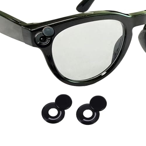 LED light cover blocker for Ray Ban Meta gen2 &1 smart glasses accessories, Wayfarer,Skyler,Headliner,Oakley Meta HSTN camera cover, rotating cover without frequent removal(2 PCS) - Image 1