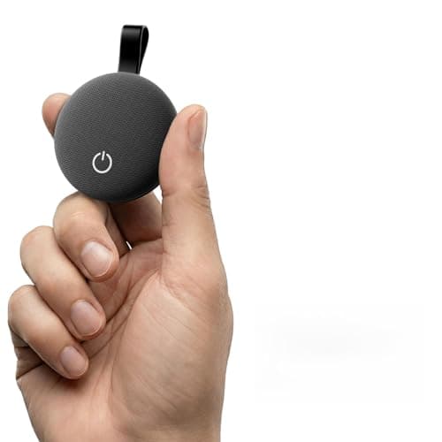 Xiauma Air Tracker Smart Tags iOS & Android, Bluetooth Key Finder Locator with Sound, IP65 Waterproof Tracking Device, Replaceable Battery Item Finder for Luggage, Keys, Wallets, Pets, Backpack