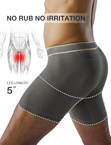 gagli Mens Underwear Pack, Breathable Boxer Briefs Moisture Wicking & Quick Dry & No Ride Up, Athletic Underwear with ComfortFlexible Waistband - Thumbnail 5