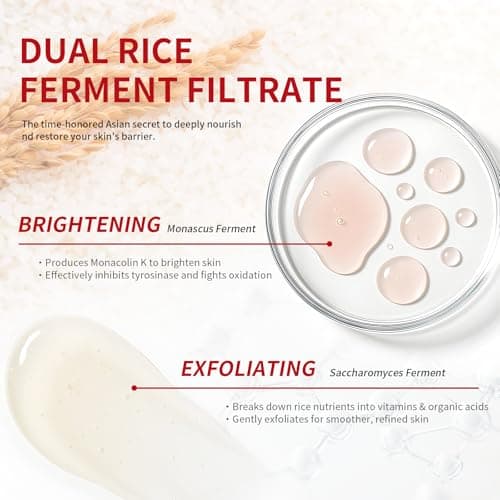 Jeirrzi Peeling Shot Glow Rice Exfoliant Ampoule, 5% Complext Acid Gentle Exfoliating Serum with Salicylic Acid, Brightening and Smoothing for Sensitive Skin - Thumbnail 2