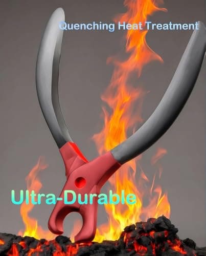 HEYCROWN Large Dog Nail Clippers Wide Jaw Opening Heavy Duty Dog Nail Trimmer Cat Claw Clippers - Thumbnail 3