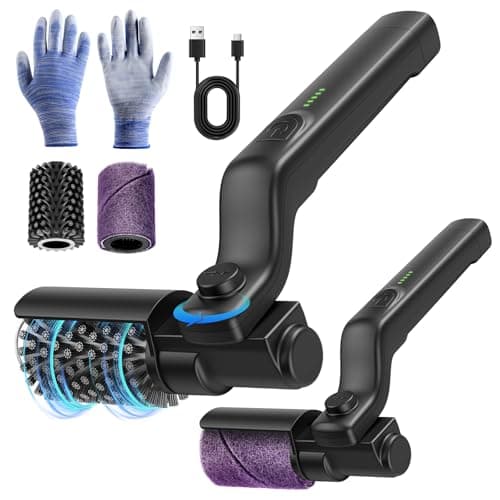 Electric Grill Brush Rechargeable, 3 Powerful Speed BBQ Grill Brush for Outdoor Grill, 180° Adjustable, Stainless Steel Rotary Brush Head, Automatic Grill Cleaning Brush for Camping Outdoor Grill