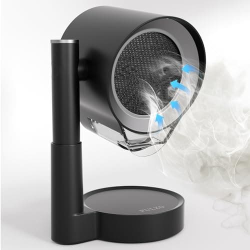 Portable Range Hood, Portable Kitchen Exhaust Fan with 3 Speeds, Desktop Range Hood with Telescoping Height, Low Noise, Large-Caliber Aluminum Filter &Oil Cup for Indoor BBQ/Hot Pot/RV - Image 1