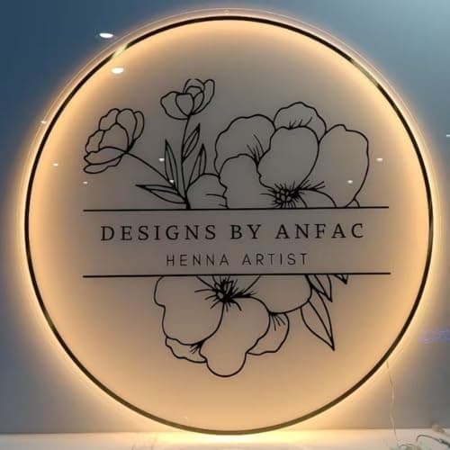 Custom Business Neon Sign, Round Acrylic Custom Signage for Business, Personalized Backlit Illuminated LED Logo Sign with Metal for Wall Decor, Outdoor - Thumbnail 6