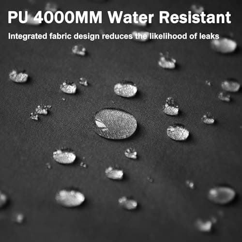 Bike Storage Shed Tent, Outdoor Bicycle Storage Shed, Waterproof Portable Bike Covers Shelter, 7.2x4.9x6.1ft Large Garage Tent for Motorcycle, Garden Tools, Lawn Mower - Thumbnail 5