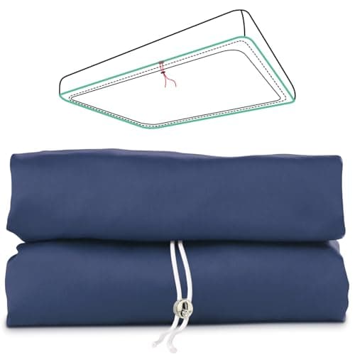 King Fitted Sheet Only with Drawstring and 360° Elastic Strap for Tight Fit, 100% Long-Staple Cotton Fitted King Sheet, Luxury Soft and Comfort, No Slippage, Deep Pocket Fits 9" to 16" Mattress - Image 1