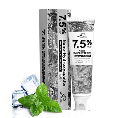 Woadee Nano Hydroxyapatite Toothpaste for Advanced Enamel Protection, Fluoride Free Toothpaste-Appropriate for Sensitive Teeth-for Adult, Kids Oral Care - Fresh Breath,4.23 oz 1P - Image 1