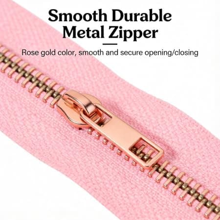 DegoCython Pink Bow Transparent Cosmetic Bag for Women & Girls - Waterproof PVC Makeup Pouch with Smooth Rose Gold Metal Zipper, Cute Coquette Style Travel Organizer, Ideal Birthday Gift - Thumbnail 6