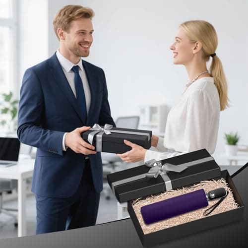 Lejorain Mini Umbrella for Travel - Automatic Portable Lightweight Flat Umbrella Pocket Packable Tiny Sturdy Umbrellas Adults - Thumbnail 6