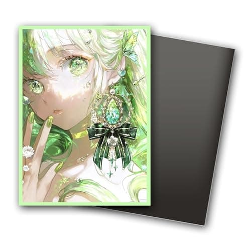 MTG Card Sleeves, Ultra Clear Front & Matte Finish Back, 100 Count Standard Size Matte Art Sleeve for Magic The Gathering (Forest) - Thumbnail 2