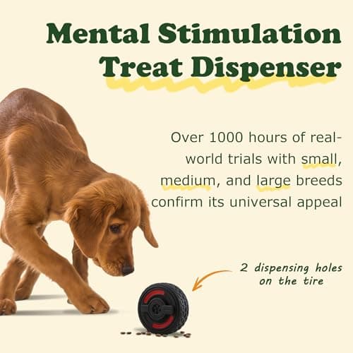 PETFROH 3-in-1 Dog Treat Toy for Aggressive Chewer, Natural Rubber Dog Puzzle, Bully Stick Holder, Frozen Treat Dispensing Toy for Small Medium Large Breeds - Thumbnail 3