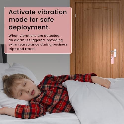 TIPSEAN Personal Safety Alarm - 135dB Ultra Loud Siren with LED Strobe Light, USB-C Rechargeable, Compact Keychain Alarm for Women/Men, Emergency Flashlight & Vibration Alert(Pink) - Thumbnail 4