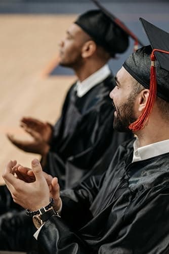 Ediseng Personalized Graduation Gifts for Him Her,Beaded Bracelet for Men,2025 Graduation Gifts for College/High School/Masters Degree/8th Grade/5th Grade/Middle School/Phds (silver partition) - Thumbnail 4