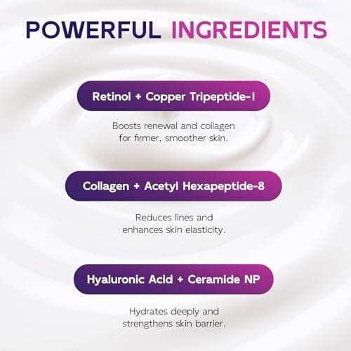 Neck Firming Cream with Roller, Tighten & Lift Neck & Chest Moisturizing Cream, Anti-Aging, Smooths Wrinkles & Crepey Skin, Visibly Firming, Multi-Peptide, Retinol, Collagen, Hyaluronic Acid 4.3 Fl Oz - Thumbnail 6