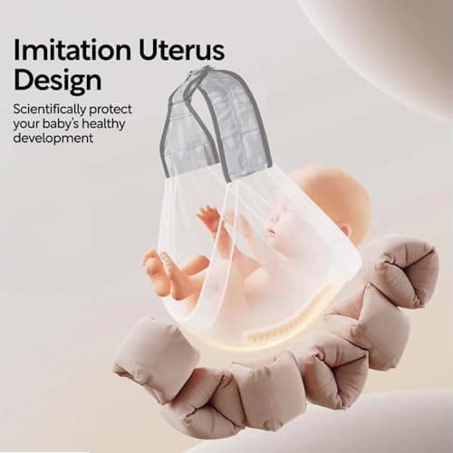 Baby Mesh Sling Carrier Toddler Carrier for Boys & Girls, Lightweight Breathable Summer Baby Wrap, Adjustable & Non-Slip Half Wrapped Baby Carrier(Mesh-Black) - Thumbnail 5