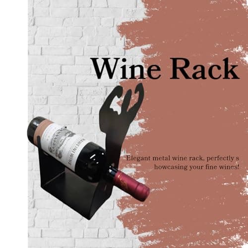 Vyrecronix Creative Wine Holder – Funny Table Centerpiece for Kitchen, Bar, and Parties – Freestanding Wine Storage Rack – Unique Gift Idea for Wine Enthusiasts - Thumbnail 5