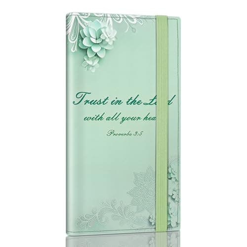 CASMONAL Checkbook Covers for Personal Checkbook Holder RFID Blocking Premium Leather Checkbook Cover for Duplicate Checks - Image 1