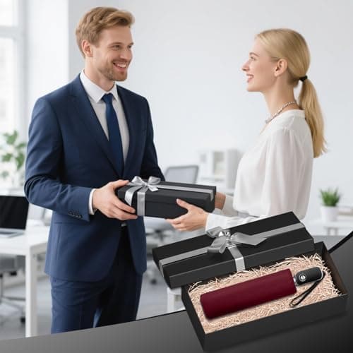 Lejorain Collapsible Mini Umbrella Compact - Auto Open Close Slim Micro Business Umbrellas Travel Size Strong Rain Umbrella Adults - Thumbnail 6