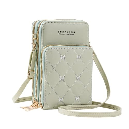 Endaycon Crossbody for Women, Trendy Small Phone Purse with Secure Card Slots, Lightweight Card wallet - Image 1