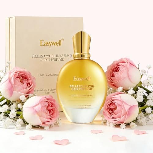 EASYWELL Leave In Conditioner Spray, Hair Perfume for Women, Hair Spray Women with Vitamin B5, Floral, 2.5 Fl Oz - Image 1