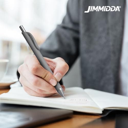 JIMMIDDA 44 Pack Gel Pens 0.7mm Black Ink Pen Set - Thumbnail 6