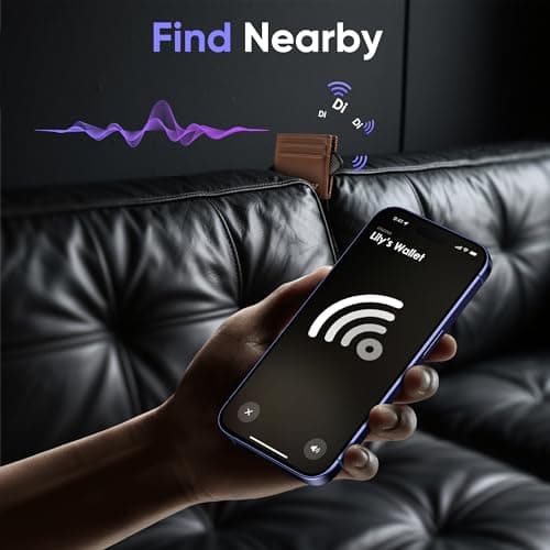 Air Tracker Tags-4 Pack: Bluetooth Tracker Work with Apple Find My (iOS only), Smart Tag Keys Finder Tracking Tags and Item Locator for Luggage Tracker, Bags, Wallet, Travel - Thumbnail 3